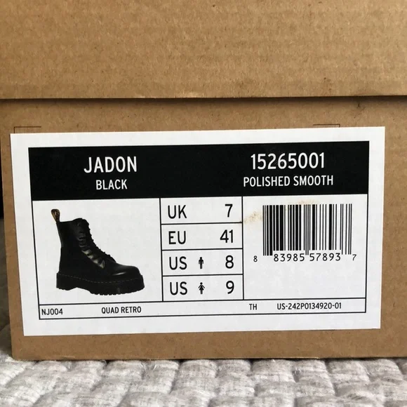 Jadon Smooth Leather Platform Boots // Size 8 - Picture 7 of 9